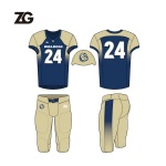 American Football Uniform Gold Design