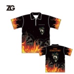 Fire Design Polo Shirt