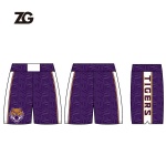 MMA Shorts Purple Design