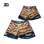 Leopard Design MMA Shorts
